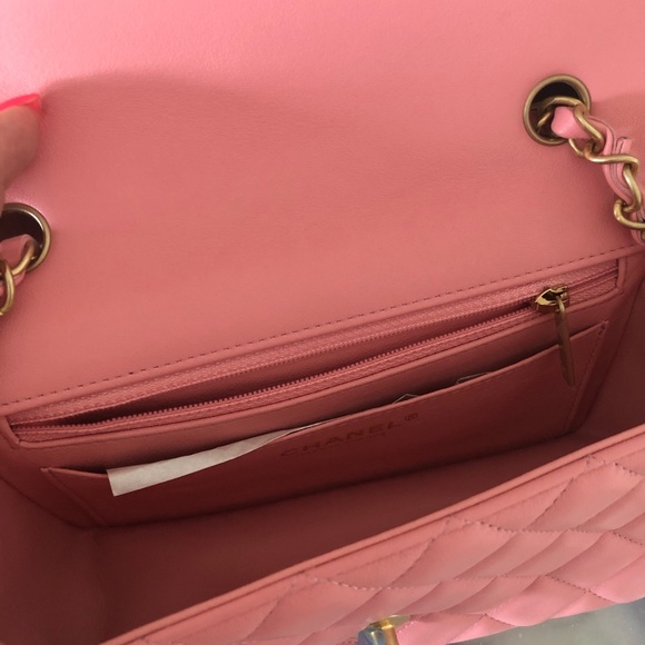 SOLD 🛑Chanel mini New with tag pink lovers 019 - Picture 4 of 8